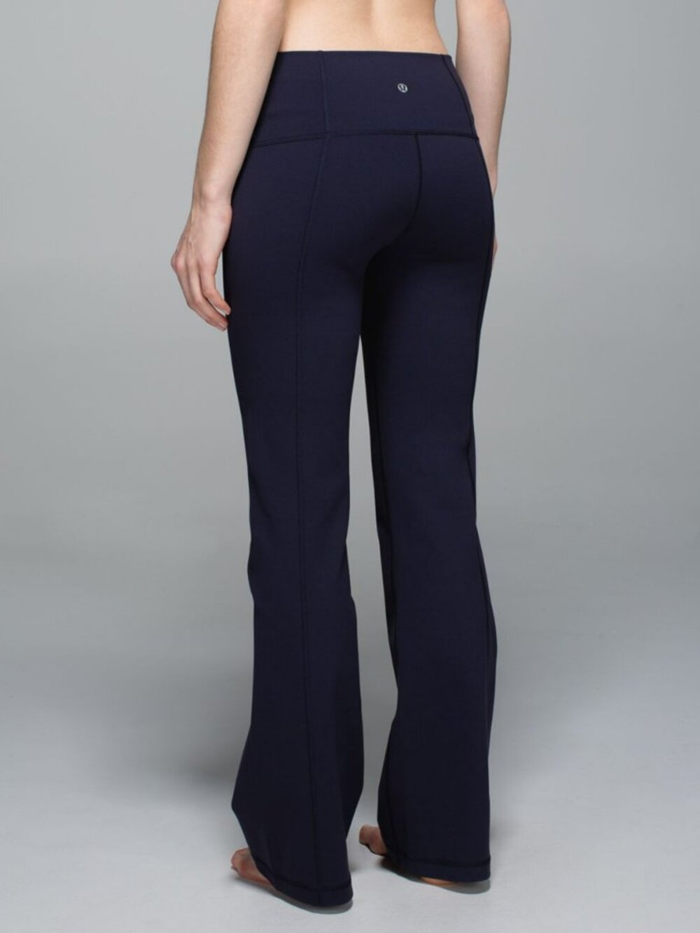 Lululemon Groove Super High-Rise Flared Navy Blue Pants | Size 6